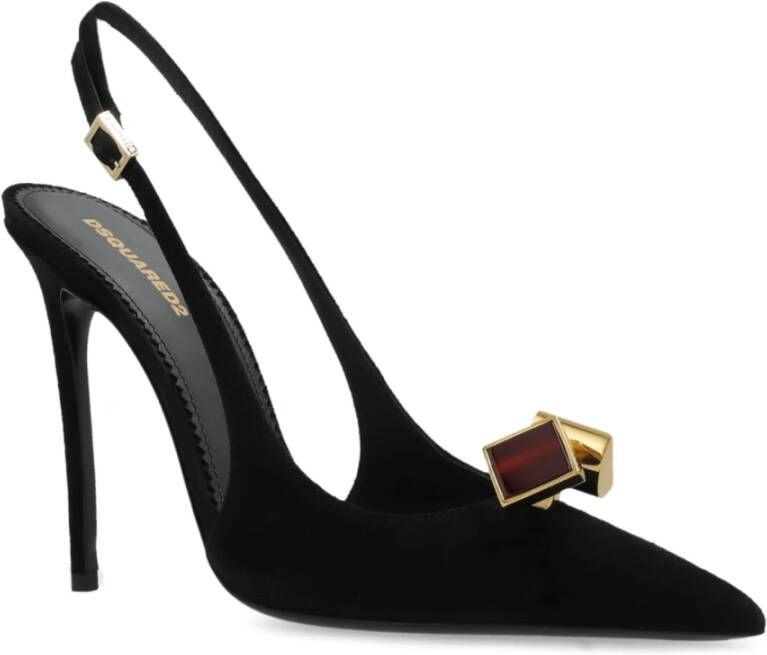 Dsquared2 Neem een buiging met hakken Black Dames