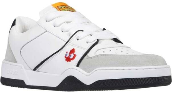 Dsquared2 Pac-Man lage sneakers White Heren