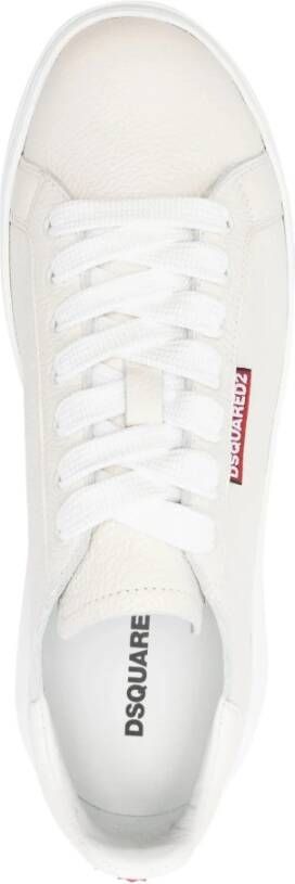 Dsquared2 Platte schoenen ivoor White Heren