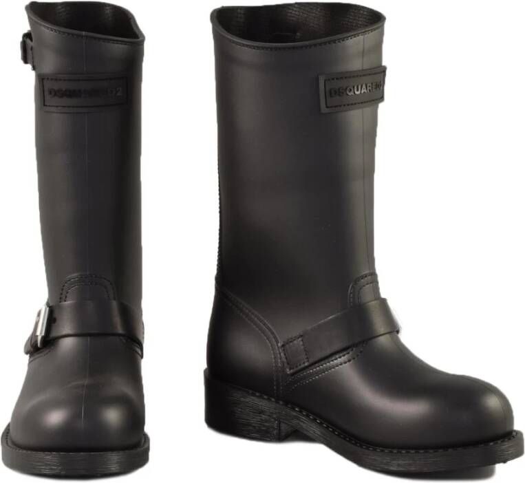 Dsquared2 Rubber Schoenen Black Dames