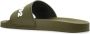 Dsquared2 Rubberen slides met logo Green Heren - Thumbnail 5