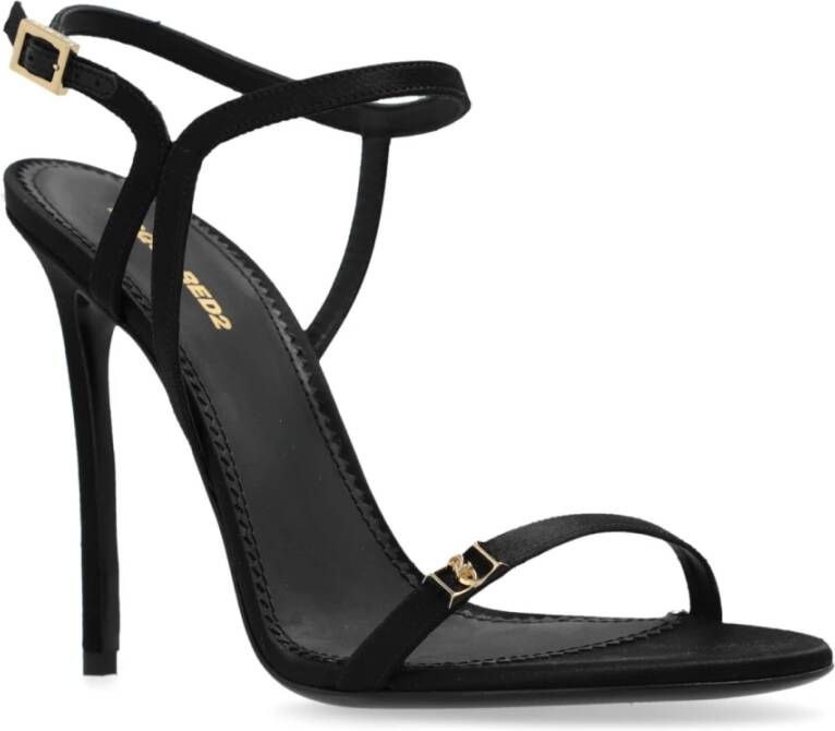 Dsquared2 Sandalen met hakken Black Dames