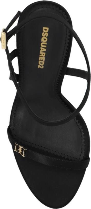 Dsquared2 Sandalen met hakken Black Dames