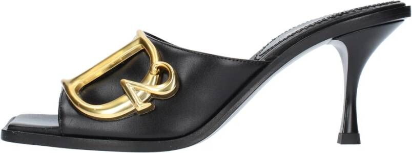 Dsquared2 Sandalen Zwart Black Dames