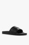 Dsquared2 Zwarte Slippers met reliëflogo Black Heren - Thumbnail 4