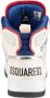 Dsquared2 Spiker sneaker van kalfsleer met logo - Thumbnail 4