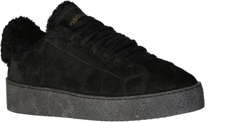 Dsquared2 Luxe leren sneakers voor heren Zwart Heren