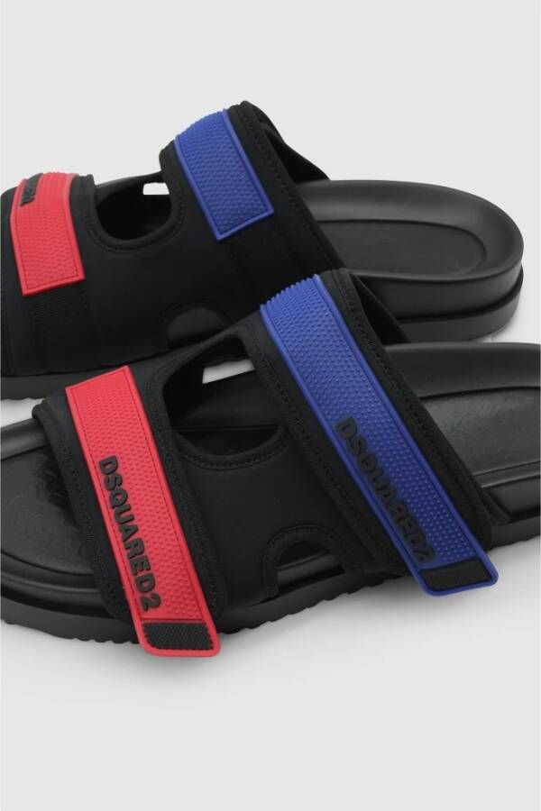 Dsquared2 Sliders Black Heren