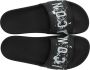 Dsquared2 Zwarte platte schoenen Slides & Thong Black Heren - Thumbnail 8