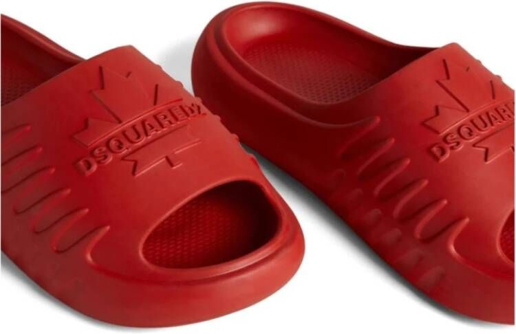 Dsquared2 Sliders Red Heren