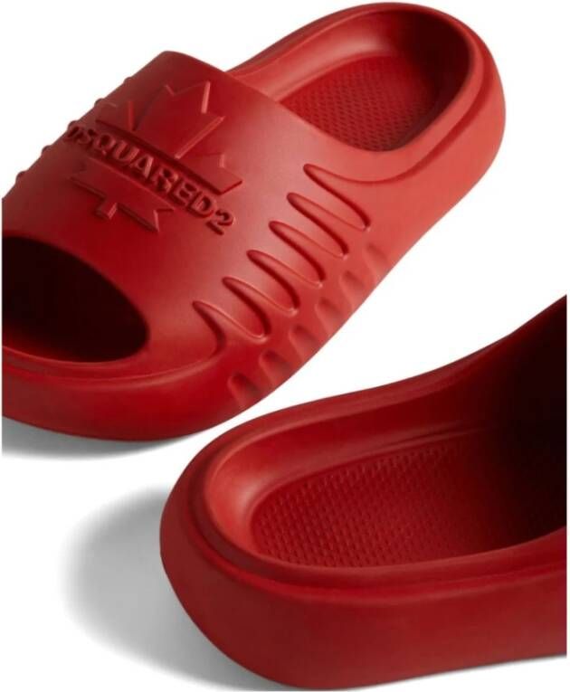 Dsquared2 Sliders Red Heren