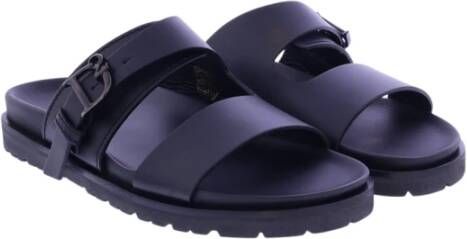 Dsquared2 Stijlvolle heren sliders Zwart Heren