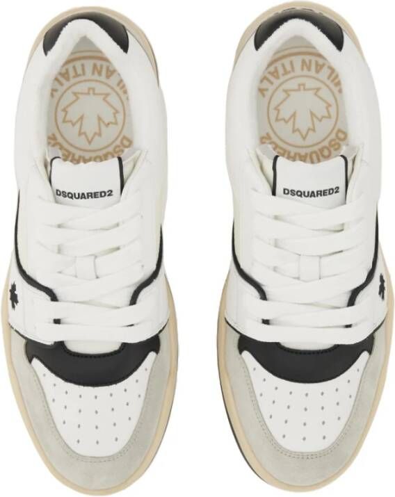 Dsquared2 Sneaker met logo voor heren White Heren