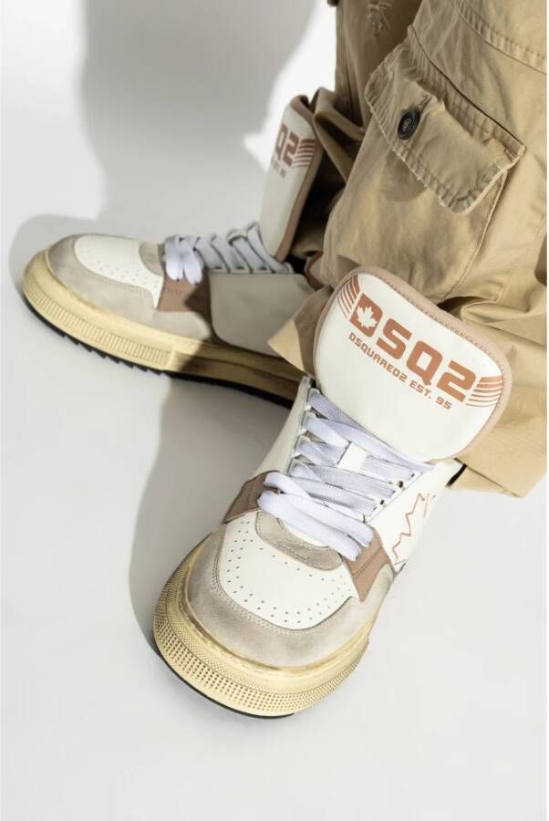 Dsquared2 Sneakers Boogie Beige Heren