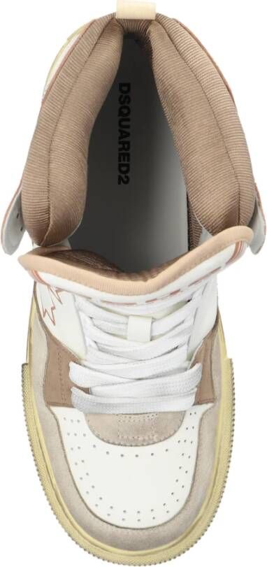 Dsquared2 Sneakers Boogie Beige Heren