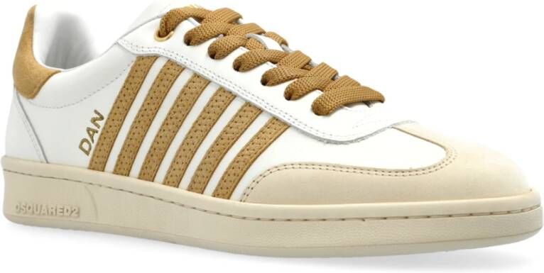 Dsquared2 Sneakers Boxer Beige Dames