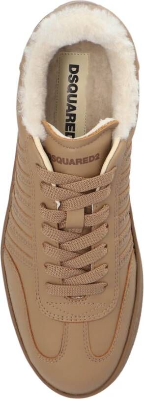 Dsquared2 Sneakers Boxer Brown Dames