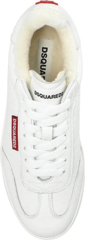 Dsquared2 Sneakers Boxer White Dames