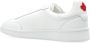 Dsquared2 Monogram Leren Platform Sneakers White Heren - Thumbnail 12