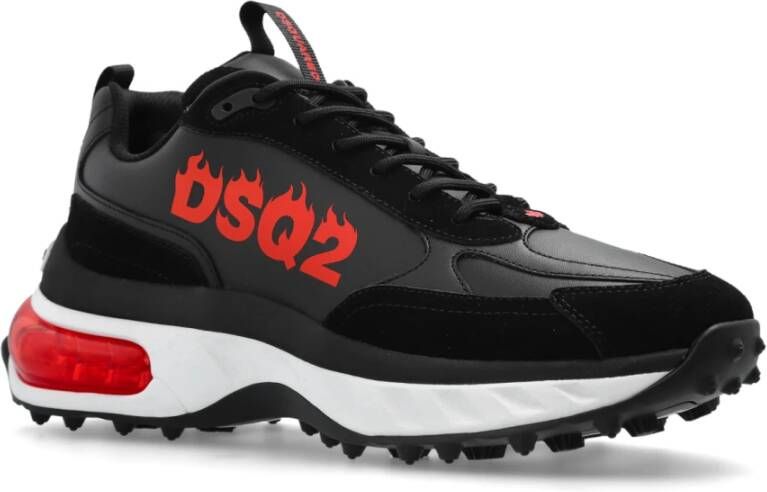 Dsquared2 Sneakers Bubble Black Heren