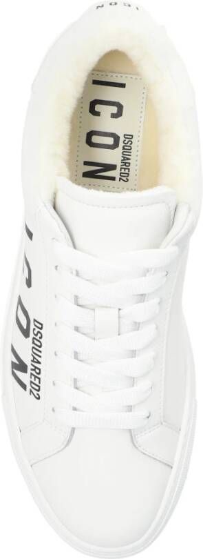 Dsquared2 Sneakers Cassetta White Dames