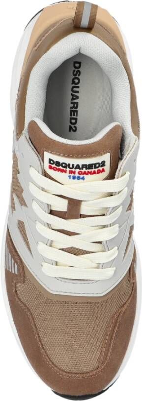 Dsquared2 Sneakers Dash Brown Heren