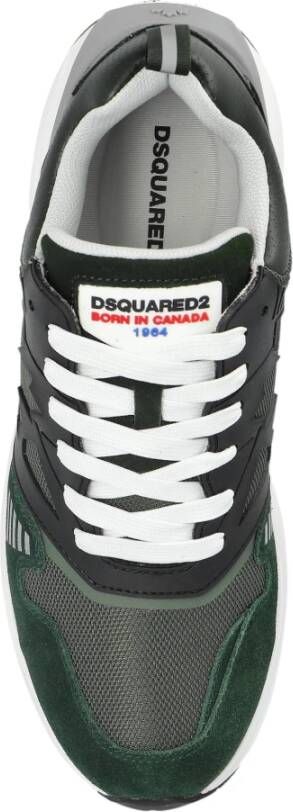 Dsquared2 Sneakers Dash Green Heren