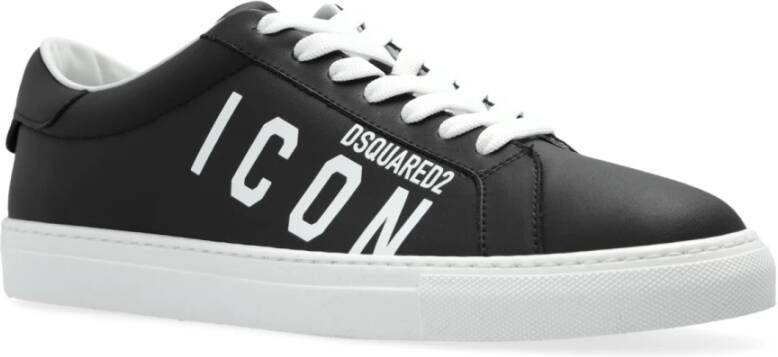 Dsquared2 Sneakers Icon Black Heren