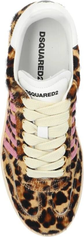 Dsquared2 Sneakers met logo Beige Dames