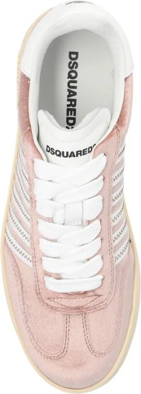 Dsquared2 Sneakers met logo Pink Dames