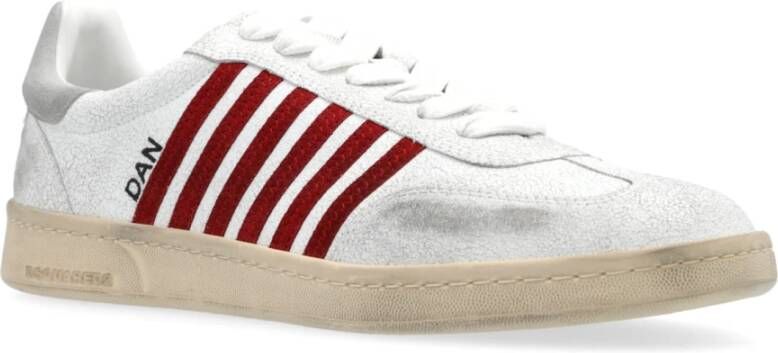 Dsquared2 Sneakers met logo White Heren