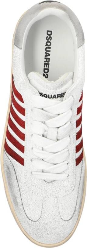 Dsquared2 Sneakers met logo White Heren