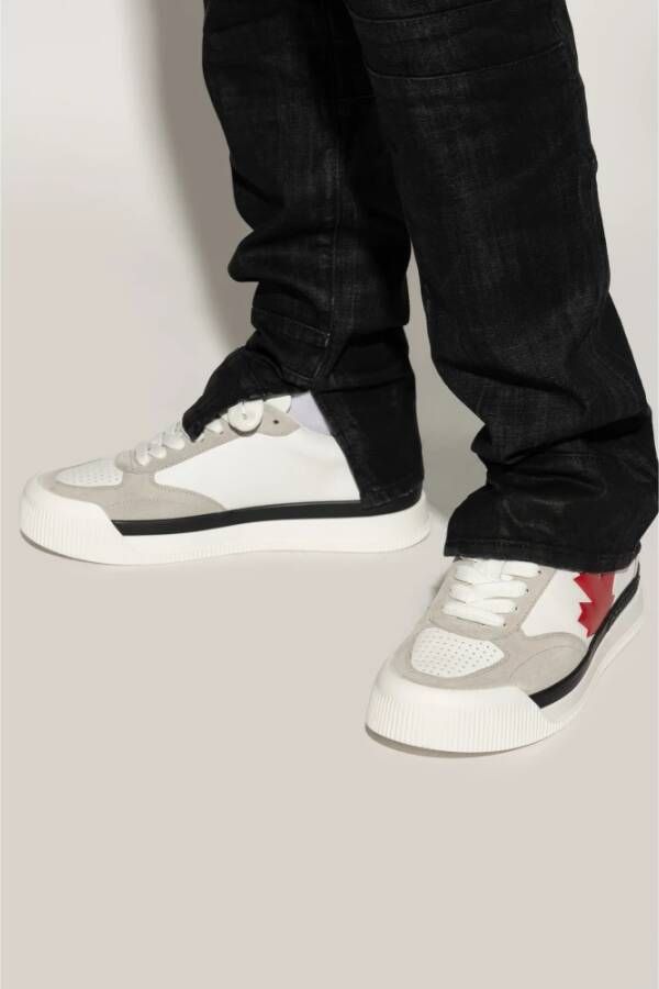 Dsquared2 Sneakers New Jersey White Heren