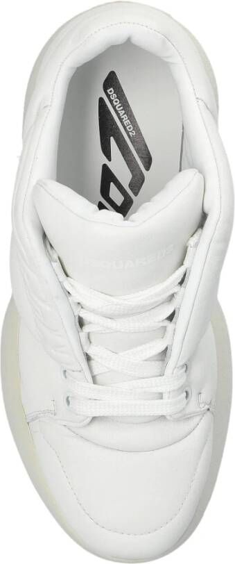 Dsquared2 Sneakers Puffer White Dames