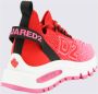 Dsquared2 Levendige Leren Sneakers Pink Dames - Thumbnail 2