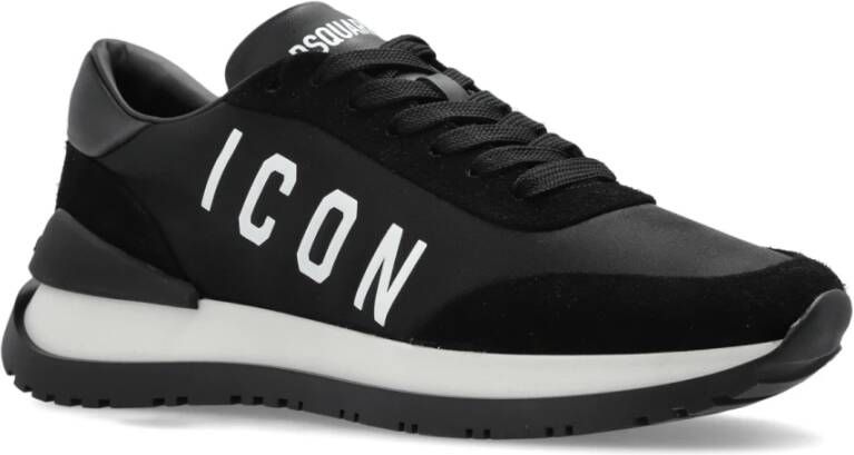 Dsquared2 Sneakers 'Running' Black Dames