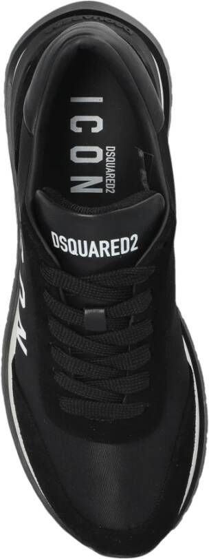 Dsquared2 Sneakers 'Running' Black Dames