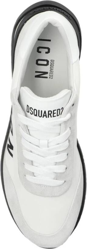 Dsquared2 Sneakers Running White Dames