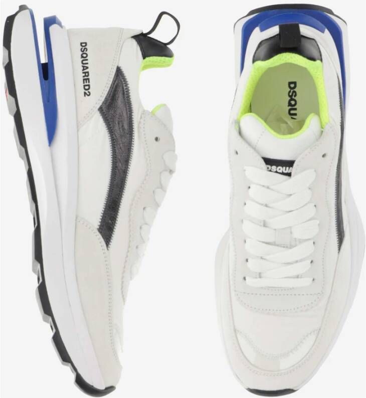 Dsquared2 M2445 Slash Sneakers Wit Heren