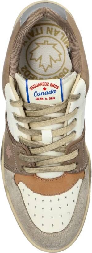 Dsquared2 Sneakers Spiker Beige Heren