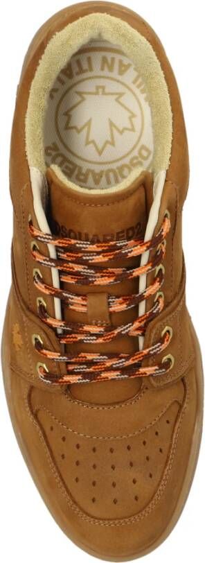 Dsquared2 Sneakers Spiker Brown Heren