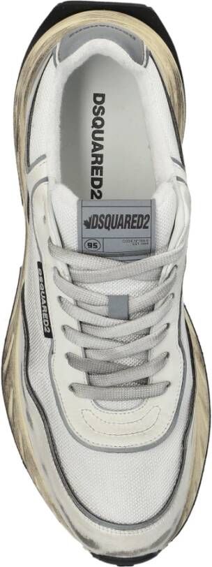 Dsquared2 Sneakers Sprinter White Heren