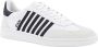 Dsquared2 Witte Sneakers Vitello+Crosta Bianco+Nero Multicolor Heren - Thumbnail 8