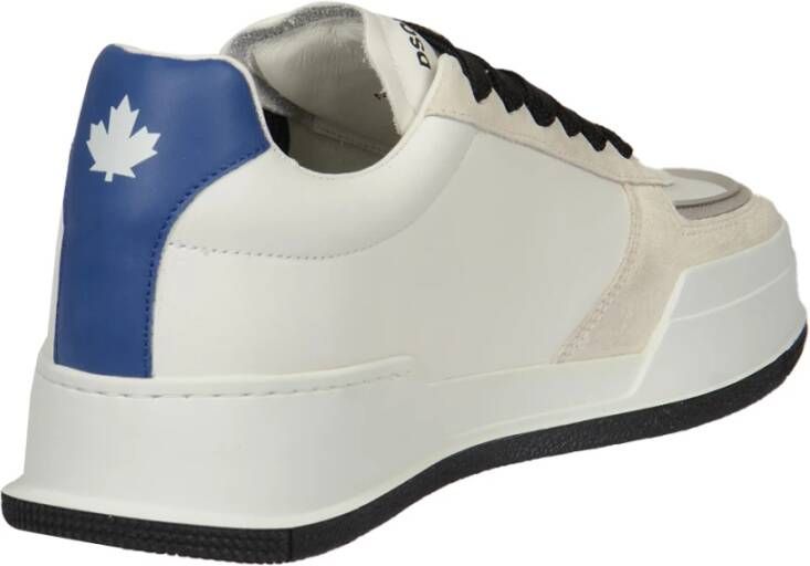 Dsquared2 Modieuze Herensneakers Wit Heren