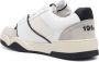 Dsquared2 Witte lage sneakers met driekleurige suède details Wit Heren - Thumbnail 4