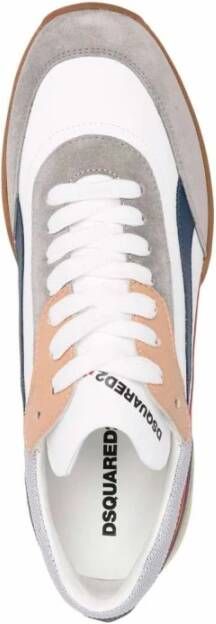 Dsquared2 Originele Legend Leren Sneakers Wit Heren