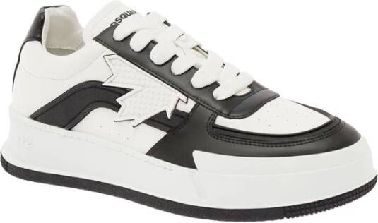 Dsquared2 Witte Herensneakers Stijlvol en Comfortabel Wit Heren