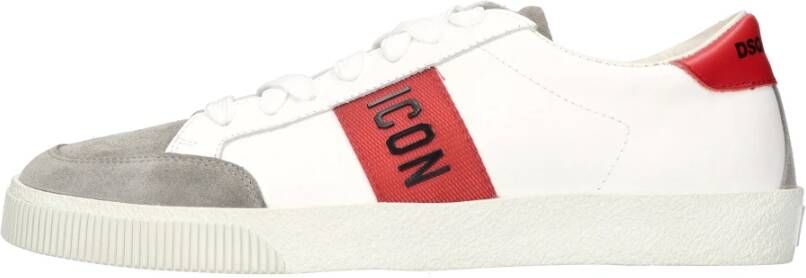 Dsquared2 Sneakers Wit White Heren