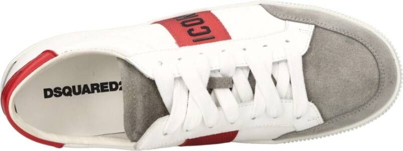 Dsquared2 Sneakers Wit White Heren