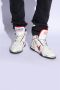 Dsquared2 Spiker sneaker van kalfsleer met logo - Thumbnail 6